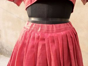 red Lehenga Choli Set