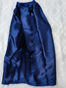 Elegant Royal Blue Ethnic Skirt