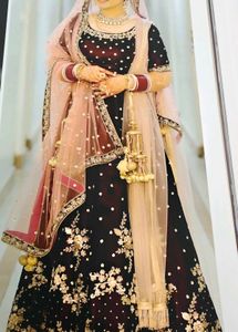 Jamawar Minx Designer Bridal Lehenga