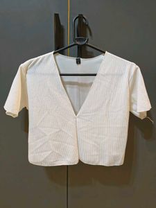 white solid top