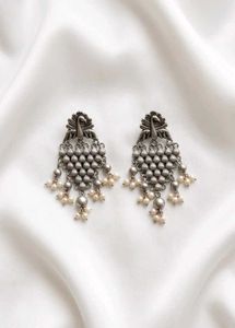 Peacock Design Jhumka Earrings