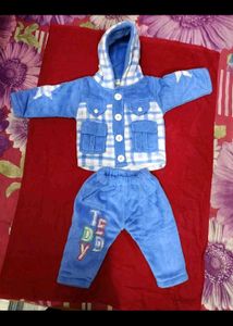 Cute Blue Teddy Bear Outfit
