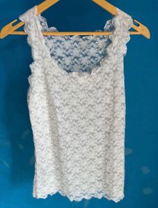 Sheer Lace Tank Top