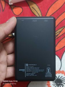 Portronics Power Bank 20000mAh