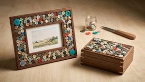 Assorted Vintage Buttons Collection