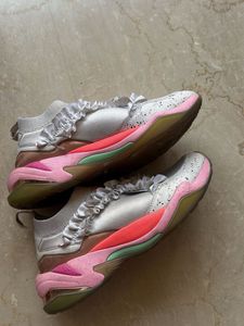 Puma Designer Sneakers with Ruffle Detail
