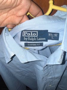 Men's Light Blue Polo Shirt