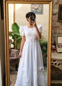 Elegant White  Gown