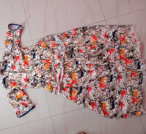 Floral printed