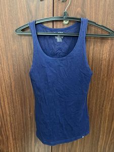 Navy Blue Basic Tank Top size S
