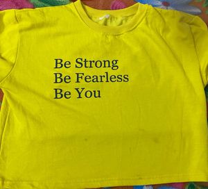 Strong Yellow Long Sweat top