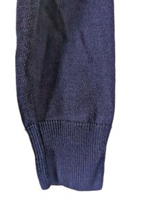 Navy Blue Crew Neck Sweater