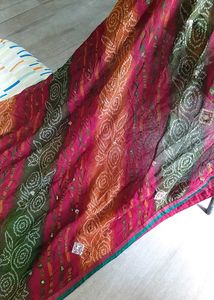 Bandhani Print Saree
