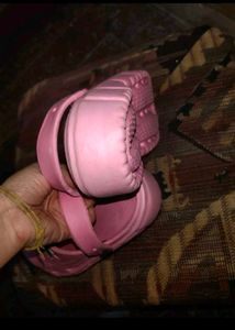 Pink Clogs with Charms