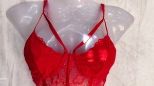 Stunning Red Lace corset