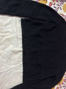 Cozy Black Knit Sweater