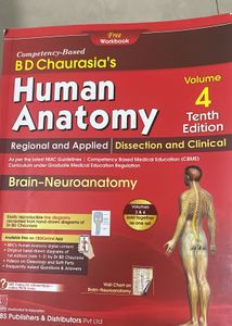 BD Chaurasia's Human Anatomy Vol 1, 2,3,4