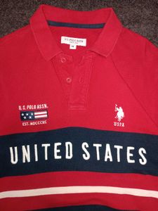 U.S. Polo Assn. Red Coloured