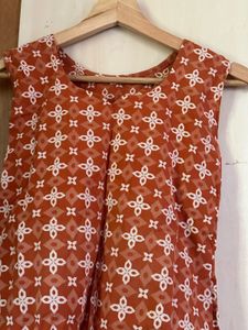 Stylish Orange Kurta