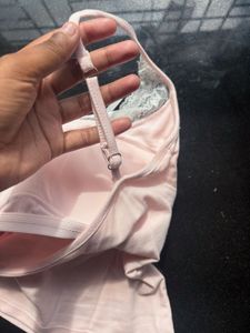 Cute Baby pink lace detail Top
