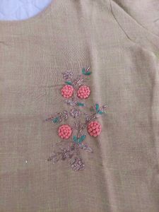 Elegant Embroidered Kurta
