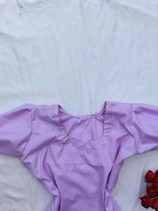 Lilac Corset back kurti 🪻🫶