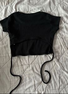 Shein Tie Back Top