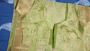 Green Festive Saree