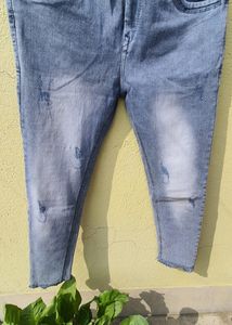 stretchable High Waist jeans Women. 1 Piece