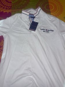 Tommy Hilfiger White Polo Shirt