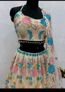 Floral Lehenga Choli Set