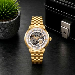 Rolex Automatic Skeleton Mechanical Watch ) For Ge