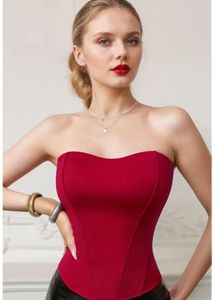 Stunning Red Corset Top
