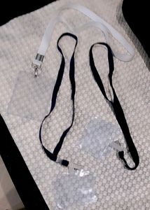 Pack 3 ID Card Holder Key chain