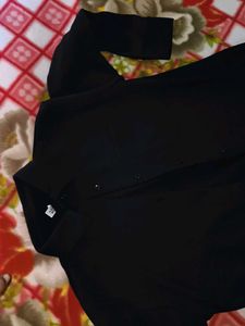 Men's Classic Black Long Sleeve Shirt
