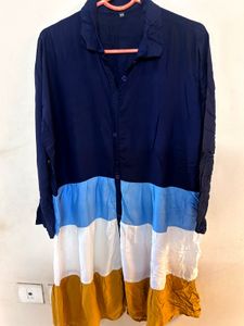 Navy Blue Kurta