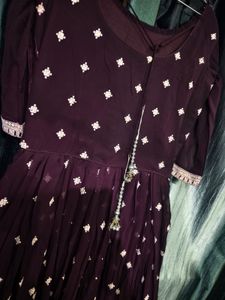 Elegant Purple gown
