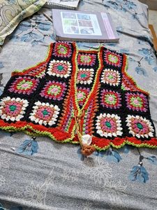 hand threads flower 🌼 🌸  v jacket  derss