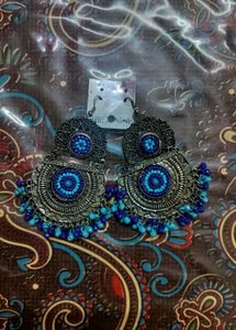 Boho Beaded Drop Earrings