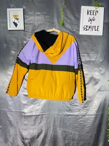 PINK Colorblock Windbreaker Jacket