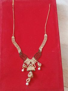 Exquisite double zarkan Necklace Set with Earrings