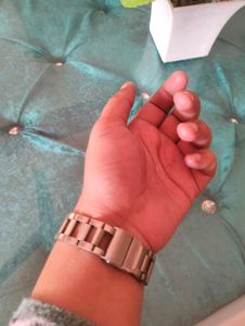 Silver-Tone Women's Watch
