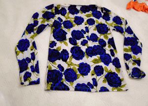 It' Really Amazing Floral Print Very Soft Top