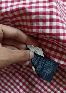 Tommy Hilfiger Red Gingham Shirt