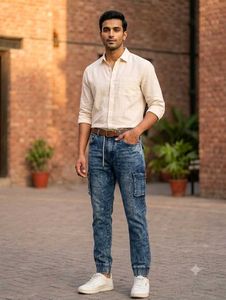 Men's Cargo Jogger Jeans