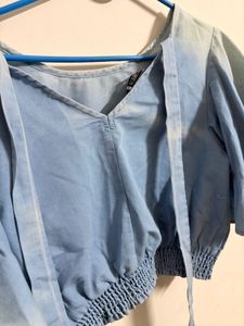 Street9 Light Blue Top