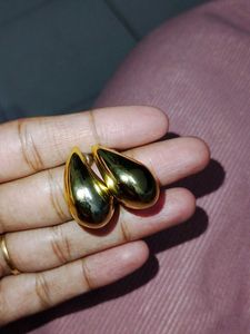 Elegant Golden Drop Earrings