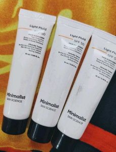 Minimalist Light Fluid Sunscreen SPF 50 PA++++ | 9