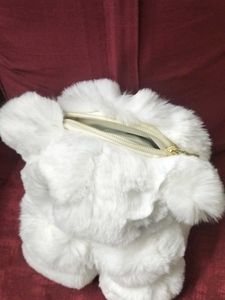 White Teddy Bear purse