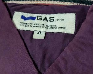 Men's Purple Gas Shirt